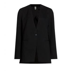 Worn once - SPANX perfect collarless blazer in black
